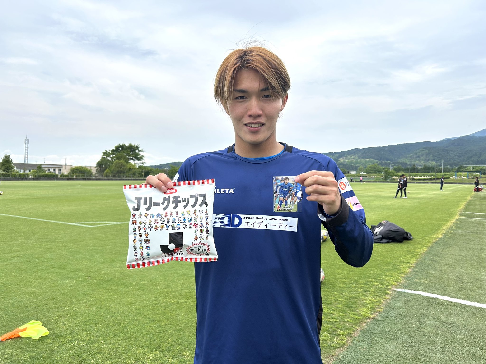 d*5様 Jリーグチップス 復刻版 アスルクラロ沼津 川又堅碁選手 復刻 Jリーグチップス トレーディングカード アスルクラロ沼津