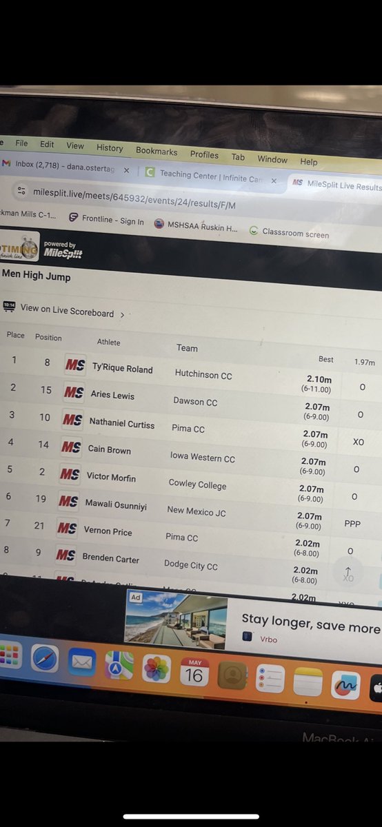 NJCAA national champion 1st place 🥇 💪🏾