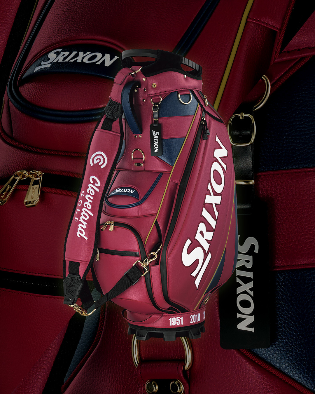 SRIXON ゴルフバッグ NOKTA 赤