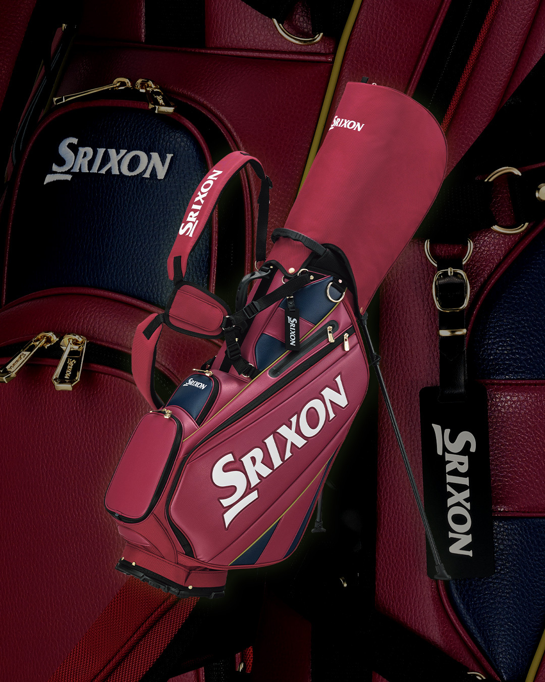 SRIXON ゴルフバッグ NOKTA 赤