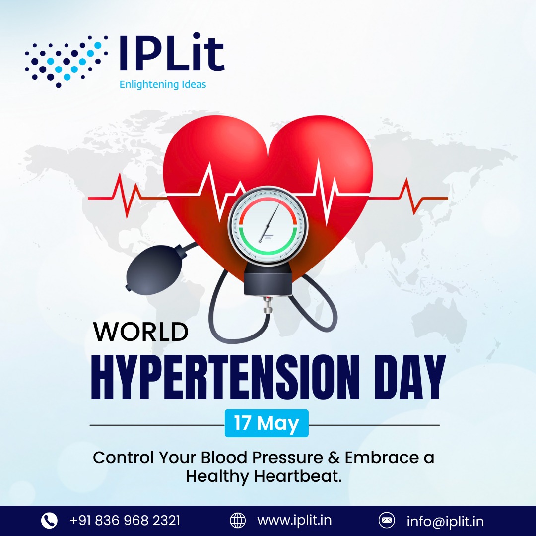 🫀 World Hypertension Day – 17 May
 A small check can save a big life!
 Let’s raise awareness about the silent killer — high blood pressure — and take a step toward a healthier heart.
 💡 Control your BP. Embrace wellness.
 From all of us at IPLit, stay informed and stay healthy!