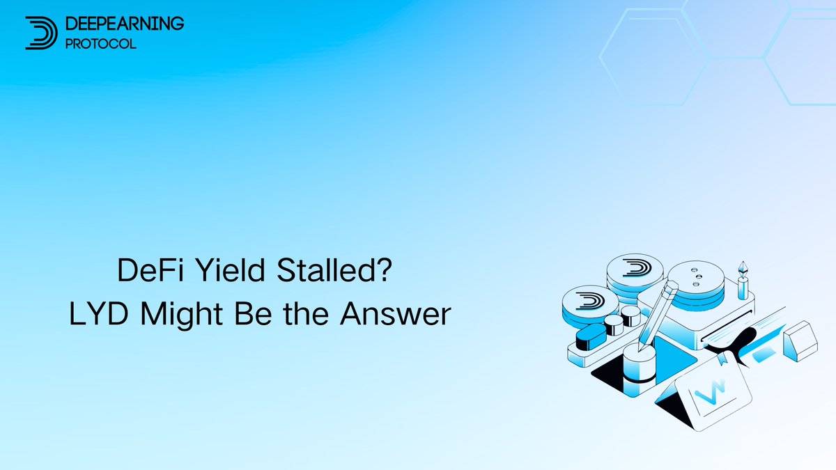 🔍 DeFi Yield Stalled? LYD Might Be the Answer

As traditional DeFi yield models stagnate and high-return strategies become unsustainable, users are stuck choosing between earning yield or maintaining liquidity. 

LYD (Liquid Yield Derivatives) offers a breakthrough: enabling