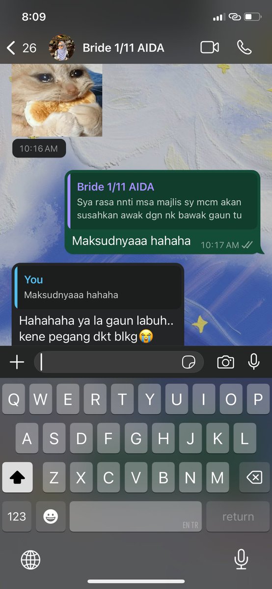 kiesshln's tweet photo. my future bride cute &amp; baik sangat🩷🥹🙏🏻👰🏻‍♀️☺️

Mostly my schedule dah banyak nak full till Feb 2026🩷 thank you yang support kiki😘 siapa cari Bride Assistant meh hire kiki👰🏻‍♀️🤵🏻‍♂️ https://t.co/Nh8552zJYb