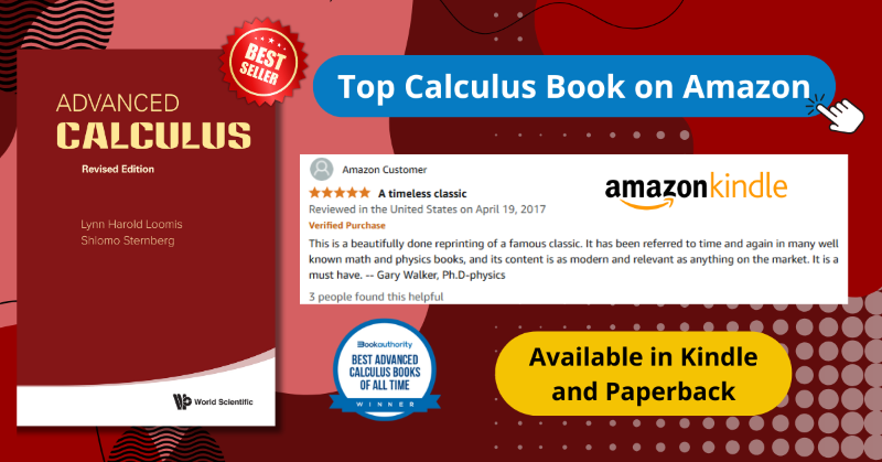 worldscientific's tweet photo. A classic in advanced calculus! 📚 Considered one of the top books in the field, this comprehensive resource covers topics from normed vector spaces to differentiable manifolds. 

Click the banner below to learn more! 

#AdvancedCalculus #Mathematics