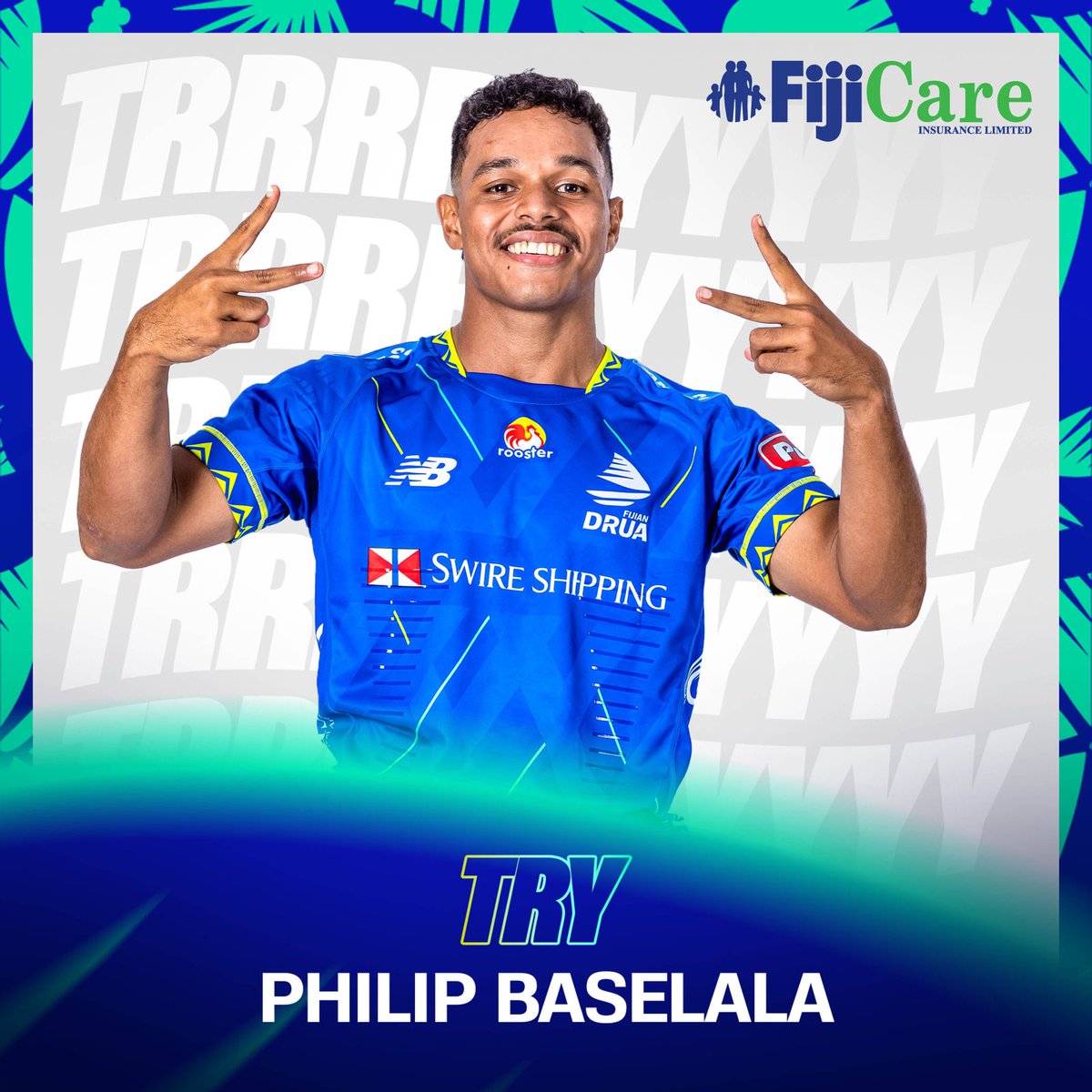 Fijian_Drua's tweet photo. First #SuperTry for Baselala. 

#TosoDrua #PacificAusSports https://t.co/g3ODROQ6H4