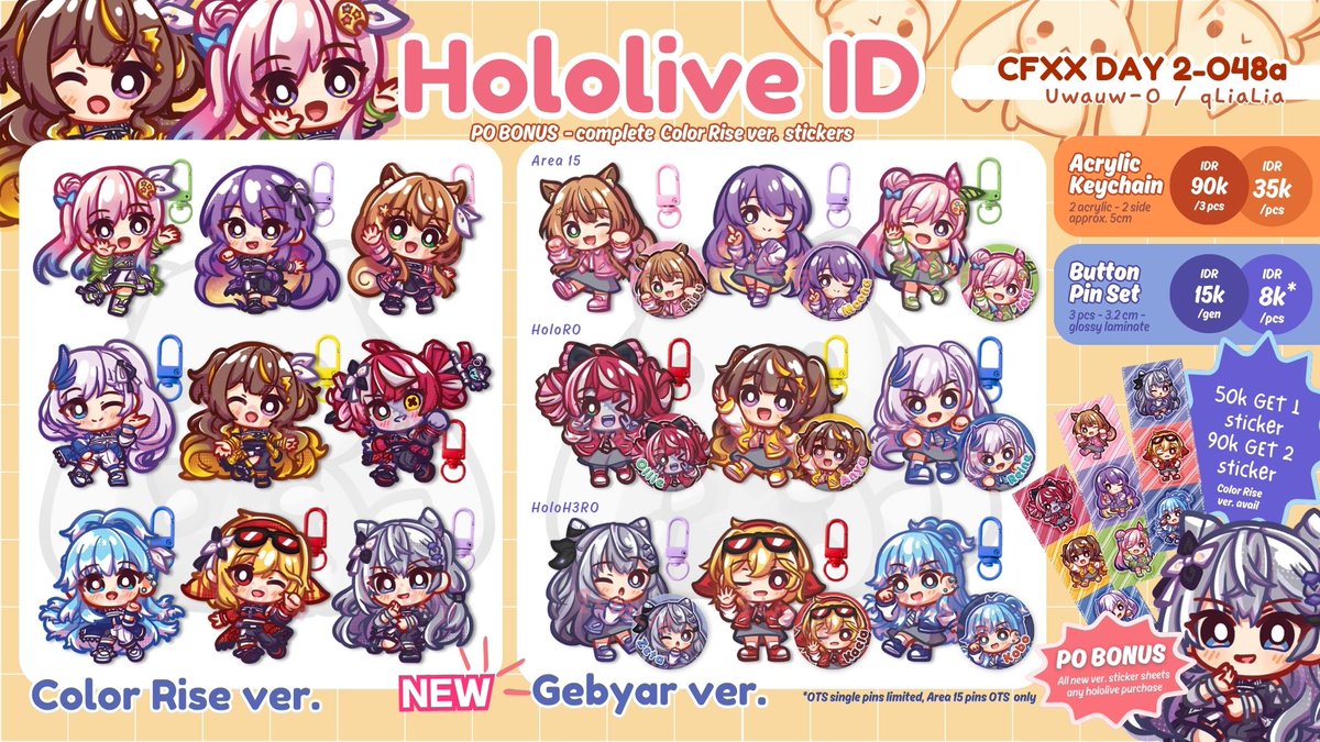 qLialia's tweet photo. #CFXX is here OA O?!! here is qLiaLia's catalogue!!!

📍Uwauw-O @ O48-a
📆Day 2 ONLY (25 May 2025)
🌿Fandom: Arknights, Hololive HoloID, Honkai Star Rail

🛒FLASH PO⚡️: (17-21 May 2025) 🔗https://t.co/IZqKGZVtiZ

Thanks for viewing &amp; shares! #COMIFURO20 #ComifuroXXcatalogue https://t.co/Mqtnq6tT9m