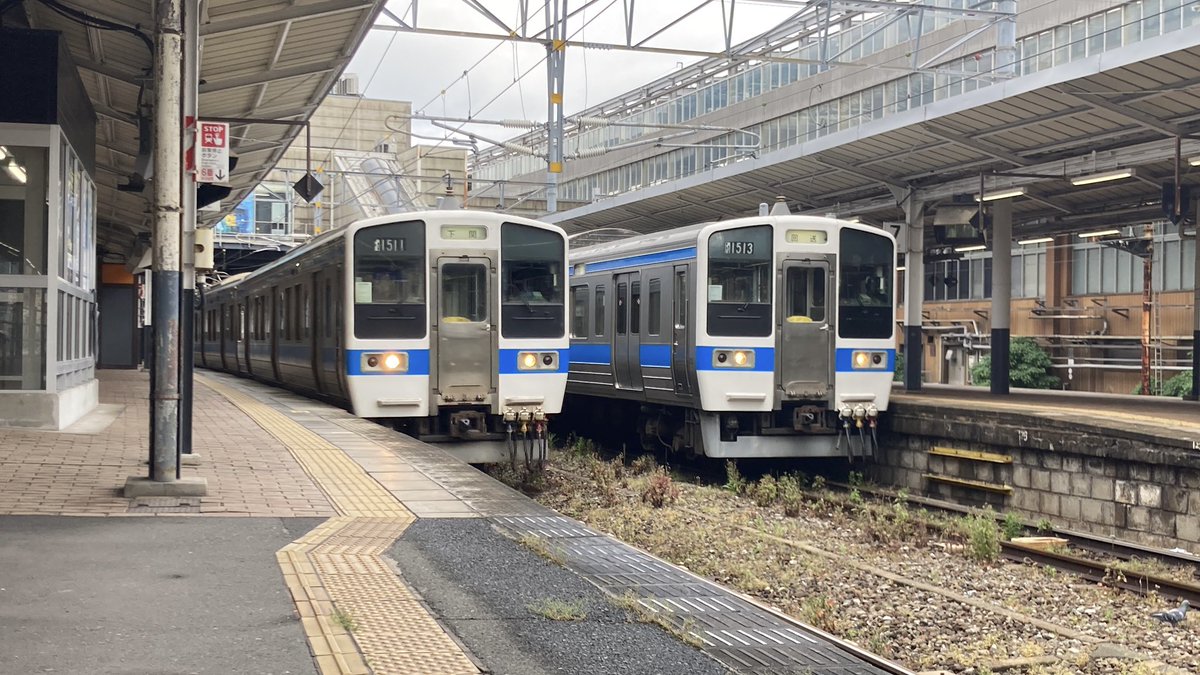 5masaba's tweet photo. あぁ、やっぱり九州はいろんな車両が来て面白いですわー！

小倉から福北ゆたか線経由で博多目指しますー https://t.co/Y97HZtybJg