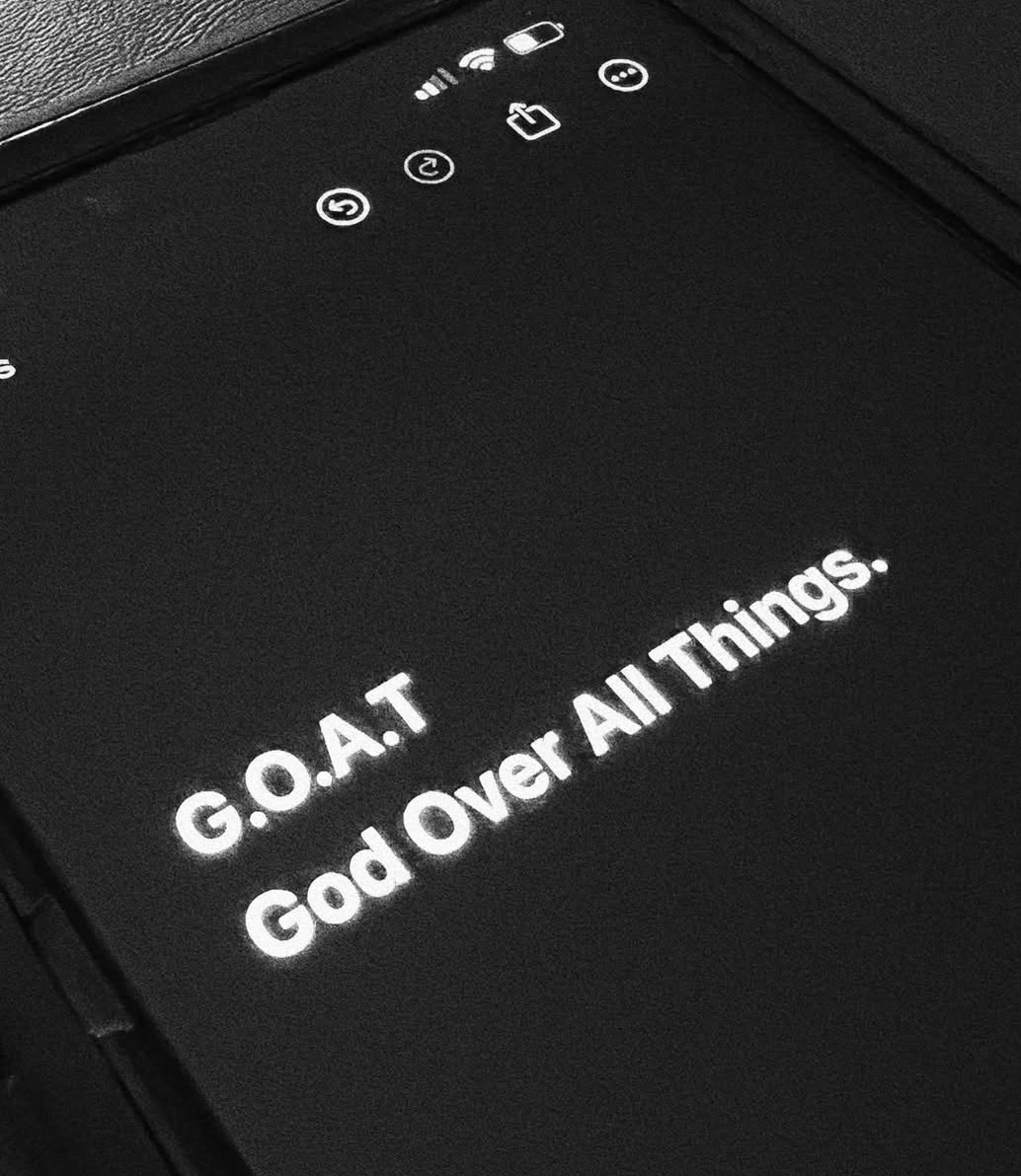 God over all things.