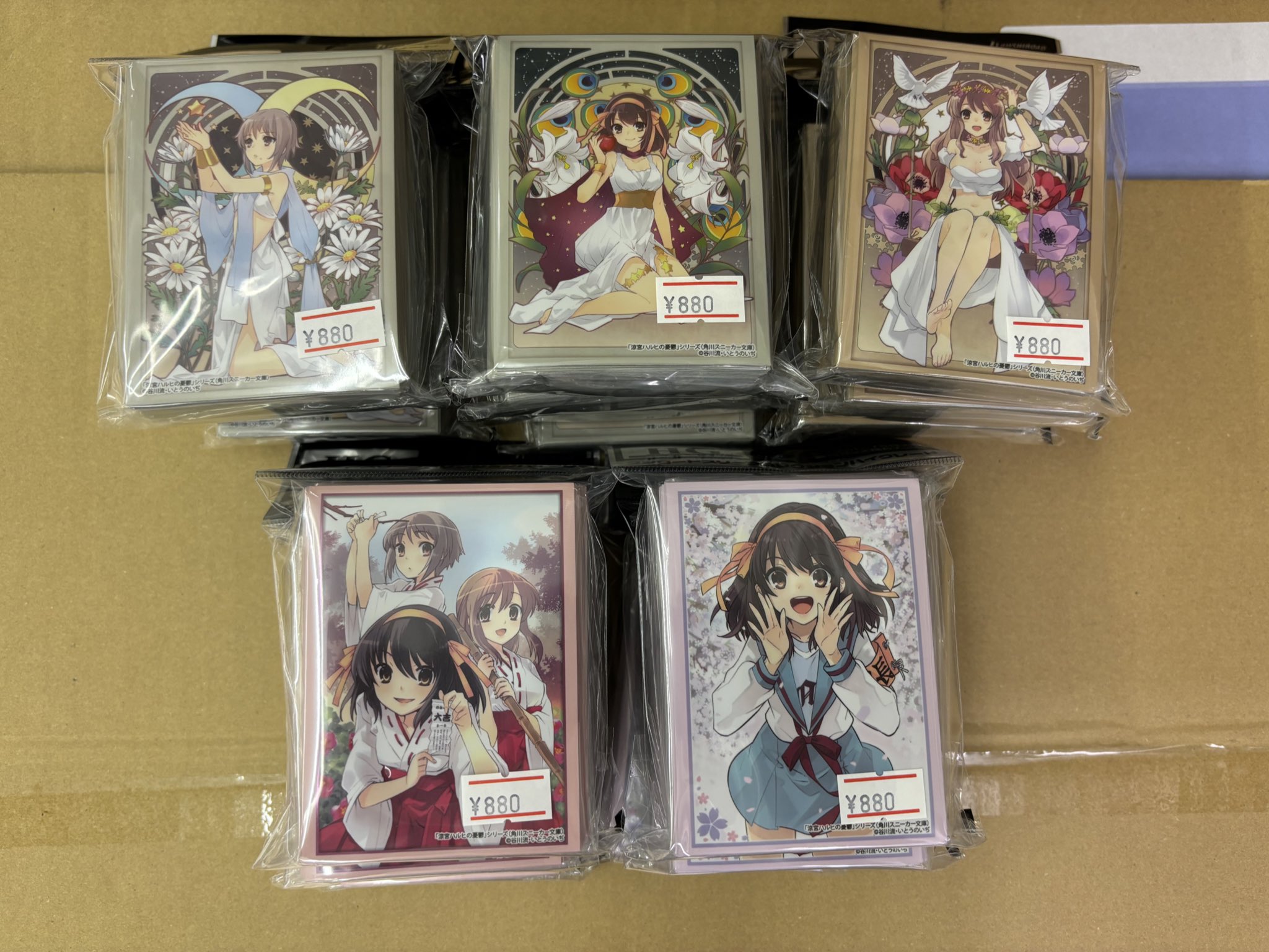 角川スニーカー文庫 35周年 ミニ色紙 10枚まとめ売り スニーカー文庫35