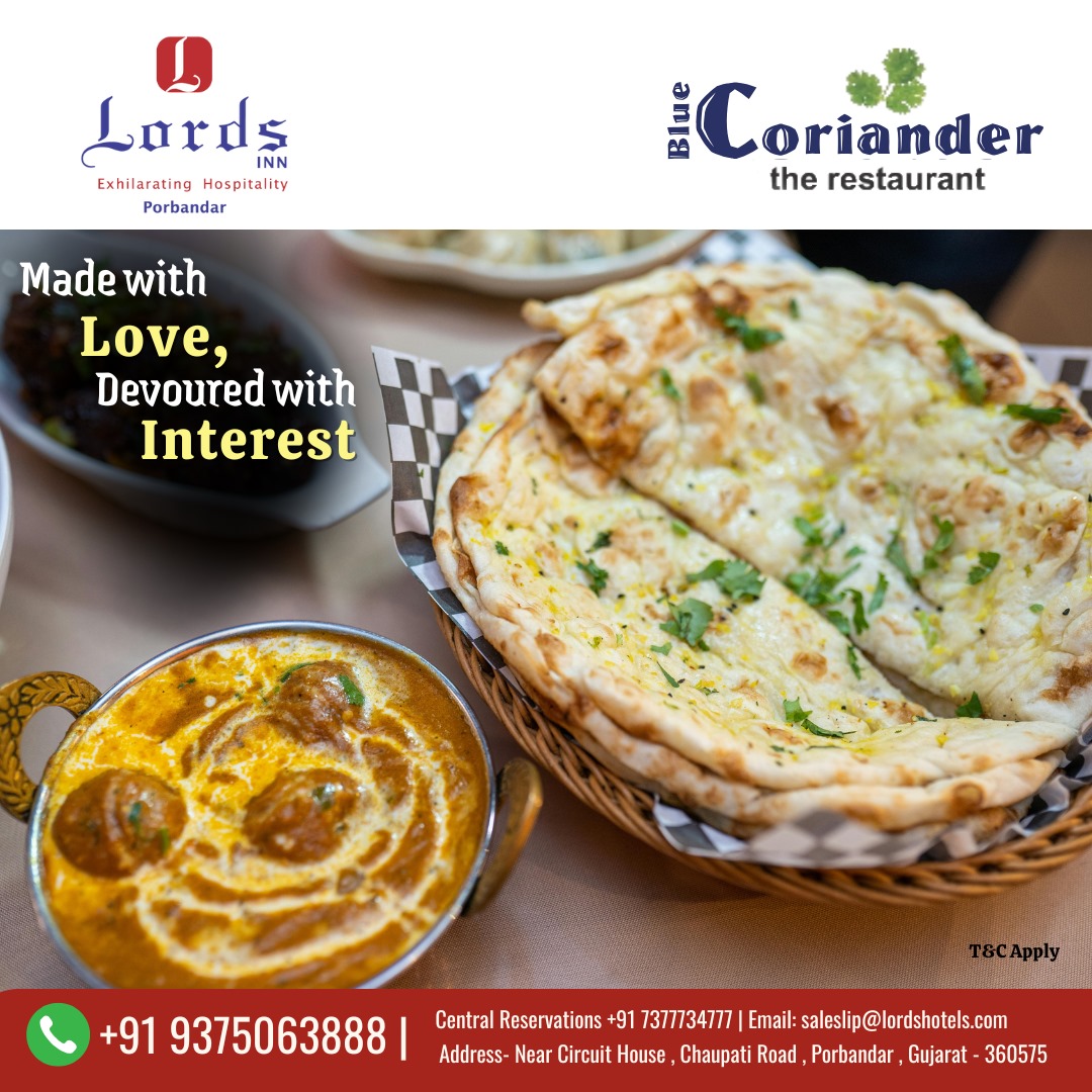 lordsinnpbr's tweet photo. Craving authentic Indian flavors in Porbandar? 🔥 Our freshly made Naan, paired with our delicious curry, is made with love and guaranteed to tantalize your taste buds! 

#LordsHotels #NaanLove #PorbandarFood #IndianBread #CurryLover #FoodieHeaven #TrendingNow #PorbandarEats https://t.co/X2ofzxwcRX