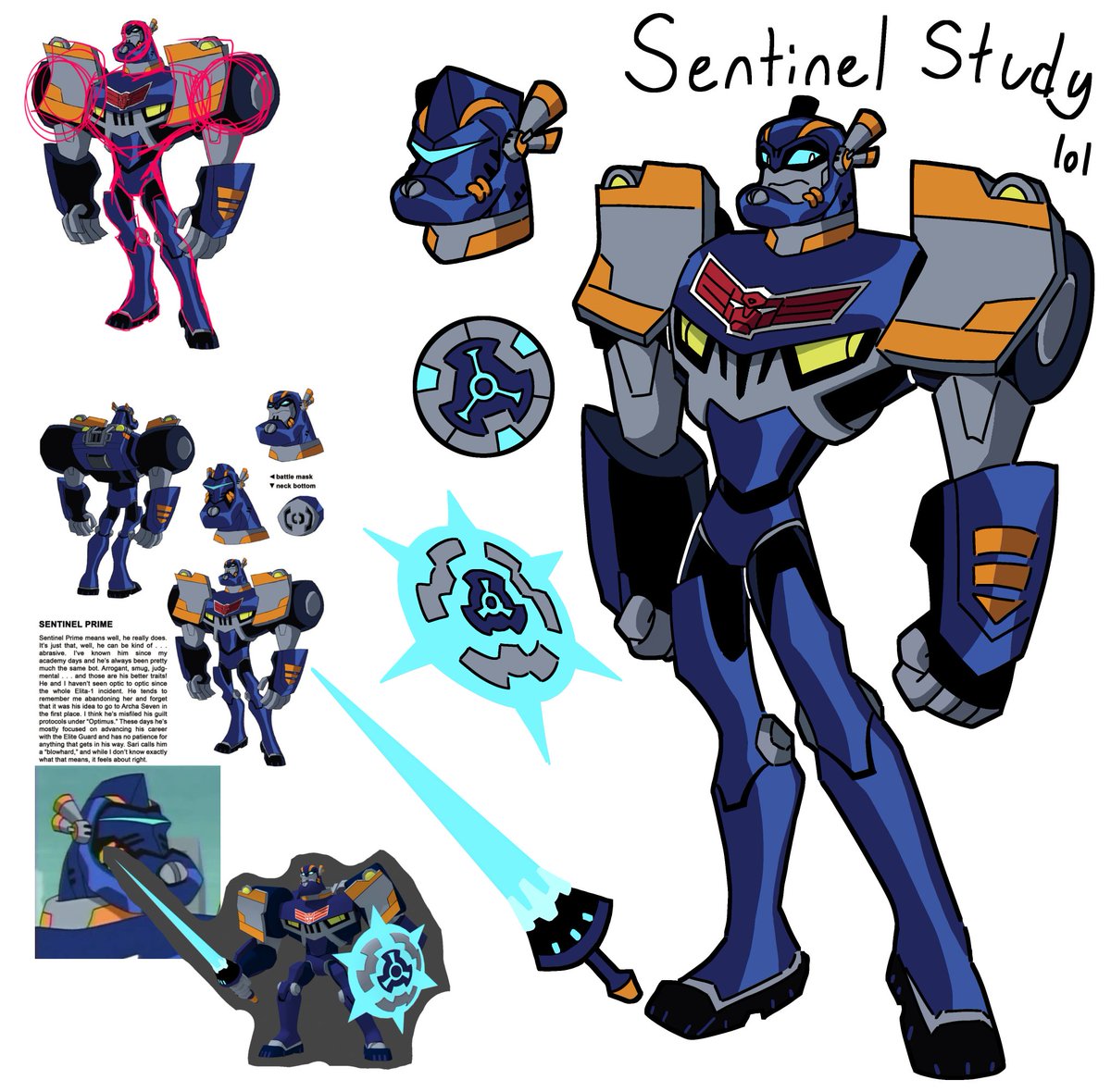 LSick_Possum's tweet photo. I hate (love) this fking loser. #TFA #SentinelPrime #TransformersAnimated https://t.co/sJW3rqZ0fZ
