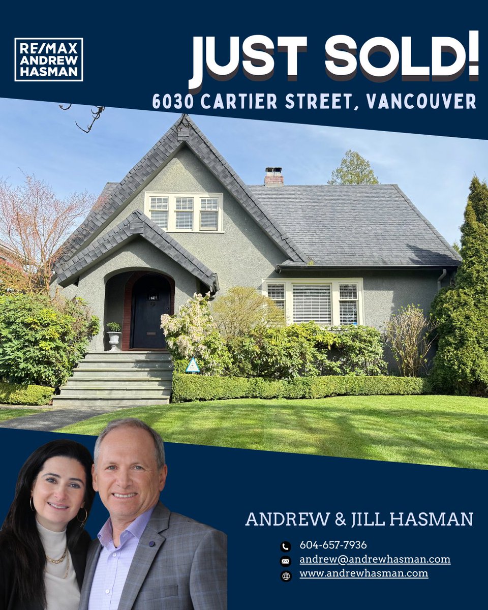 Andrew_Hasman's tweet photo. ✨JUST SOLD✨🎉
Congratulations to our clients on the successful sale of their South Granville home! In a slow market, strategic positioning was key—we ensured this property stood out to the limited pool of buyers. 
-
For more info. Click on BIO.

#AndrewHasman #remaxandrewhasman https://t.co/7LBIxRZMwb