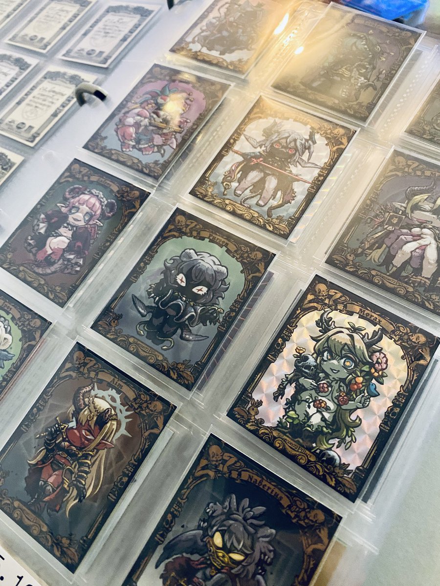 ラジ館ASTOP様にてUTA VILLAGE様<a href="/UTA_VILLAGE/">UTA VILLAGE</a> の悪魔の契約シール２フルコンプセットを購入しました！

最高すぎる！
ずっと眺めてられるシールです🧙🧹

#UTAVILLAGE
#自作シール