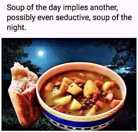 “With extra parmesan”