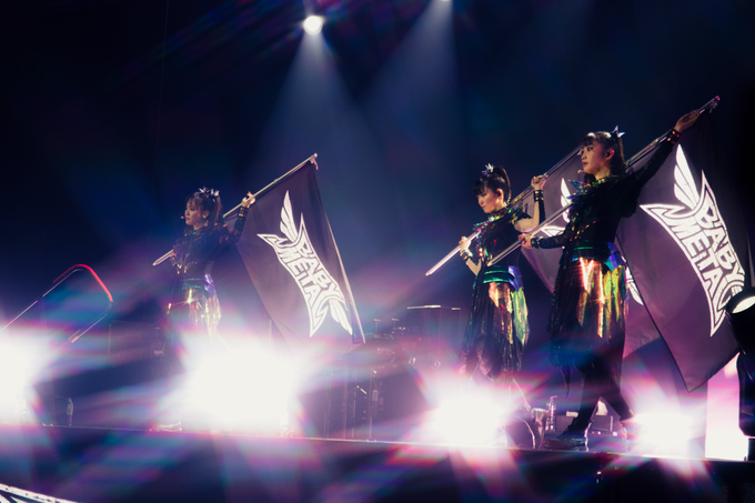 On stage media image