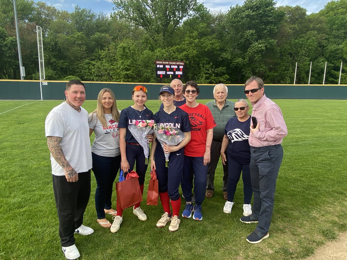 Lincoln Athletics (@lhsri_athletics) on Twitter photo Softball Senior Night as the Lions take on SK. Congrats to our seniors Emma (CCRI) & Charlotte (JWU) who will both be playing at the next level. Thank you for all your hard work and dedication. <a href="/LHSRI/">Lincoln High School</a> Softball Senior Night as the Lions take on SK. Congrats to our seniors Emma (CCRI) & Charlotte (JWU) who will both be playing at the next level. Thank you for all your hard work and dedication. <a href="/LHSRI/">Lincoln High School</a>