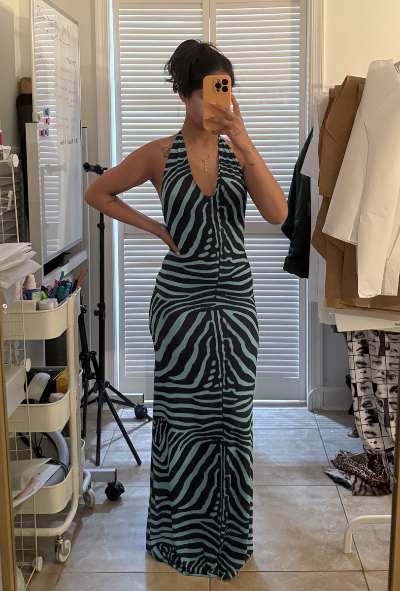 made this dress today 😍