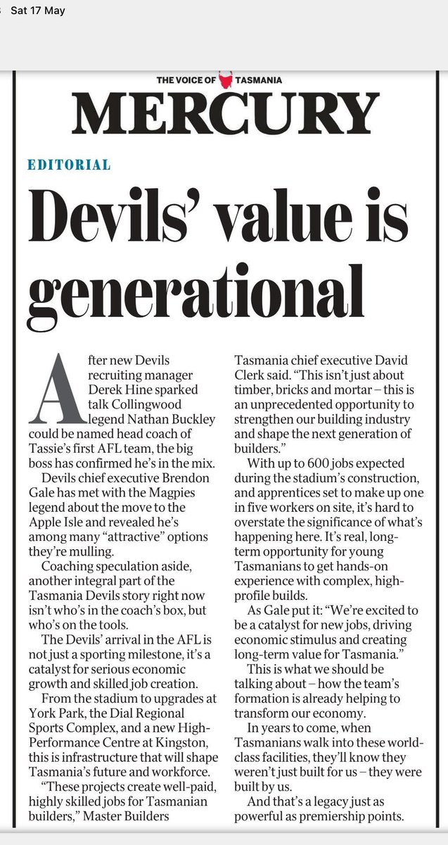 metacoop_r's tweet photo. #Devils value is generational!
#TasmaniaDevils #YesStadium #politas @FC_Tasmania https://t.co/RT0Ejb0NCQ