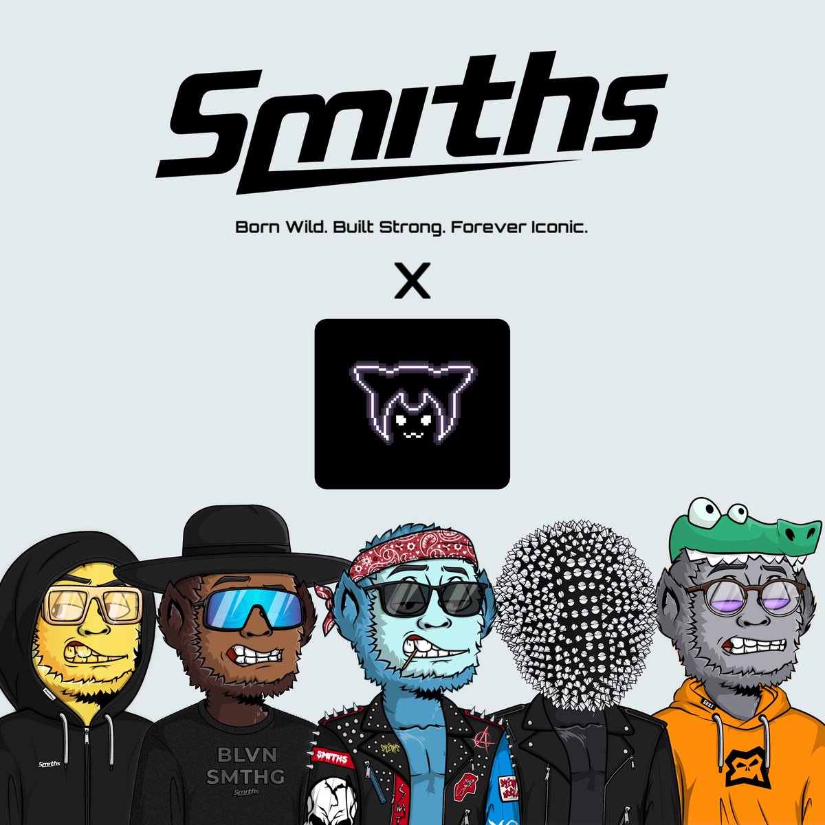 NEW COLLAB!

20 GTD spots and 50 FCFS for SMITHS holders for <a href="/nightglyders/">NightGlyders</a>!

RT and follow them!

Details in our discord (link in bio)!