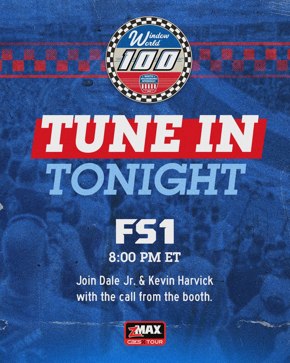North Wilkesboro Speedway (@nwbspeedway) on Twitter photo If you ainβt here, get here. πΊβ€΅οΈ
#WindowWorld100 | <a href="/CARSTour/">CARS Tour</a> | <a href="/FS1/">FS1</a> If you ainβt here, get here. πΊβ€΅οΈ
#WindowWorld100 | <a href="/CARSTour/">CARS Tour</a> | <a href="/FS1/">FS1</a>