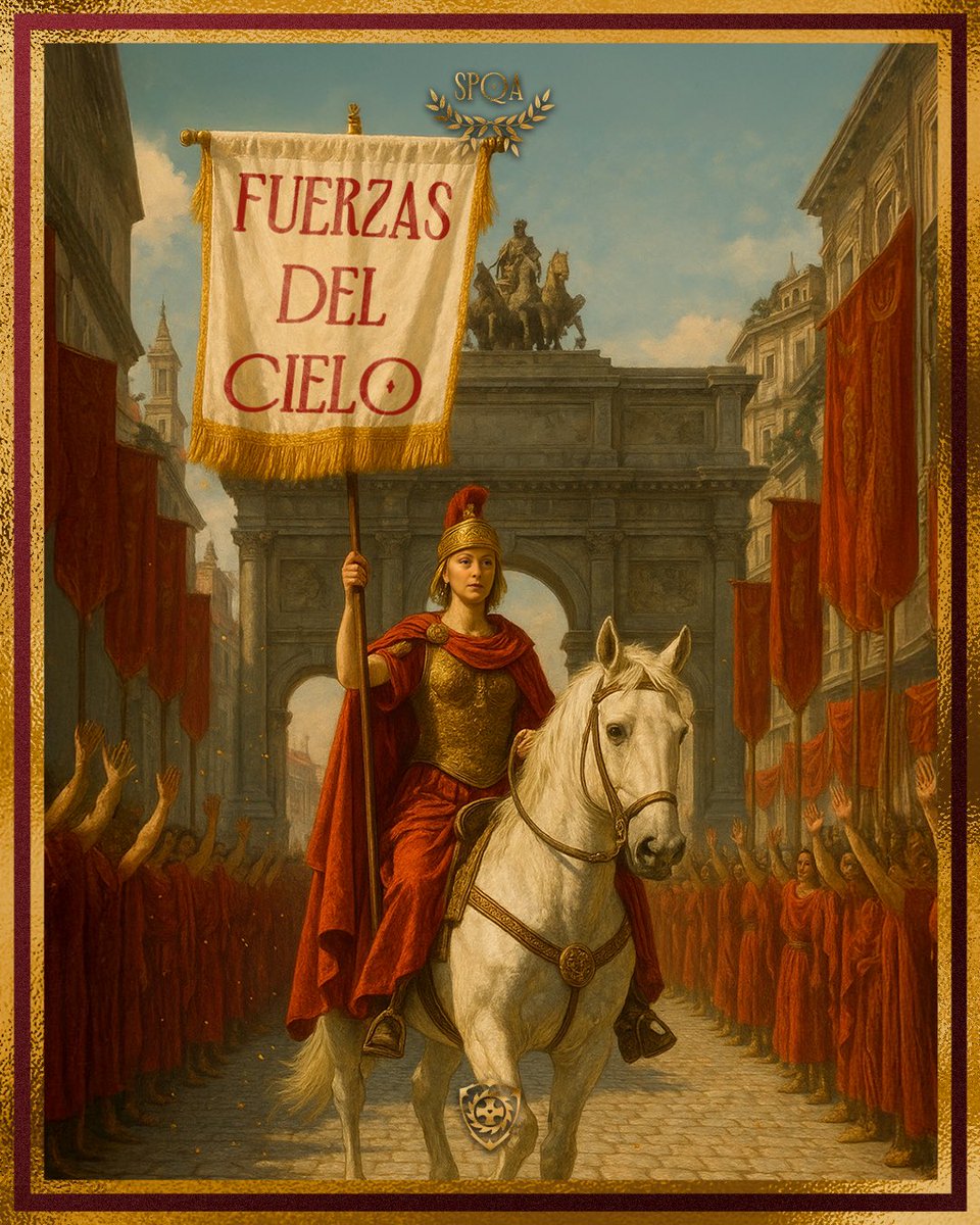 Bienvenida <a href="/GiorgiaMeloni/">Giorgia Meloni</a> a Las Fuerzas del Cielo.