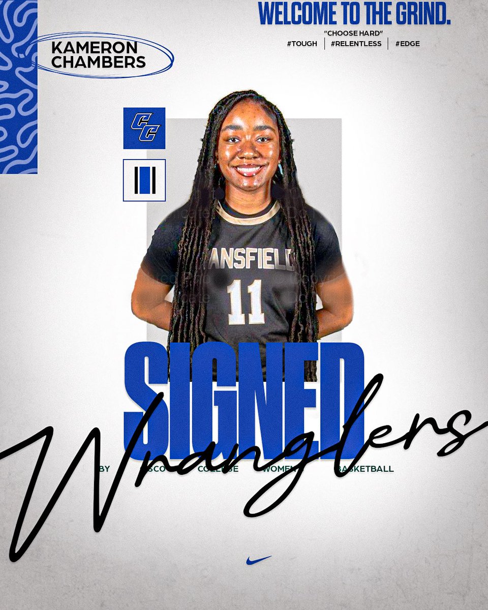 𝓢𝓘𝓖𝓝𝓔𝓓✍️

Kameron Chambers 
Mansfield, Texas 

CHOOSE HARD 

#Tough | #Relentless | #EDGE