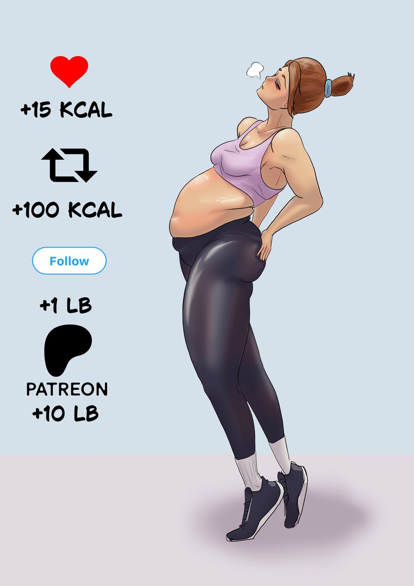 Her metabolism is losing the battle, keep feeding her!