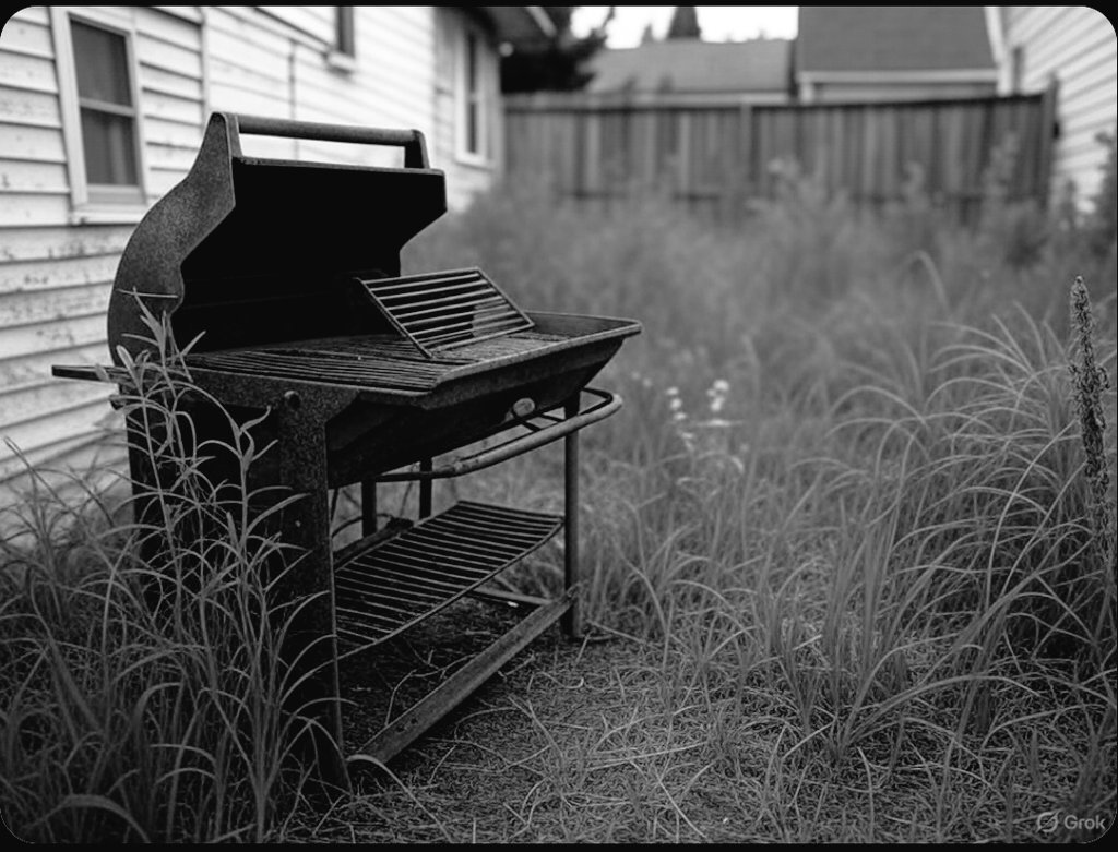 raperrito's tweet image. -Una escena del Eternauta?
-No,así esta mi parrilla desde  que no para de bajar la inflación 😂