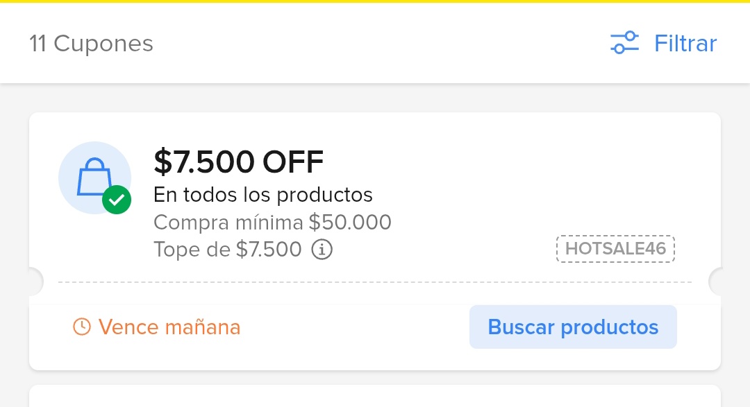 Cupon Mercado Libre de 7500: HOTSALE46