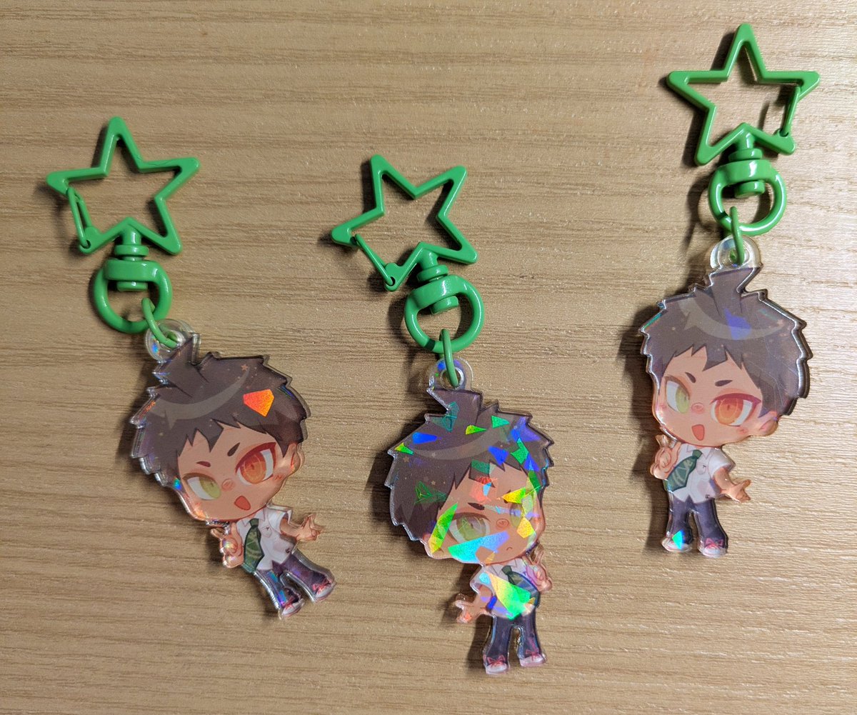kom4edab1rd's tweet image. Prototype keychains came in~
Will have to add a bleed for the commercial ones next time &amp;lt;/3
#art #keychains #hajimehinata #danganronpa #sdr2 #fanart #日向創 #ダンガンロンパ