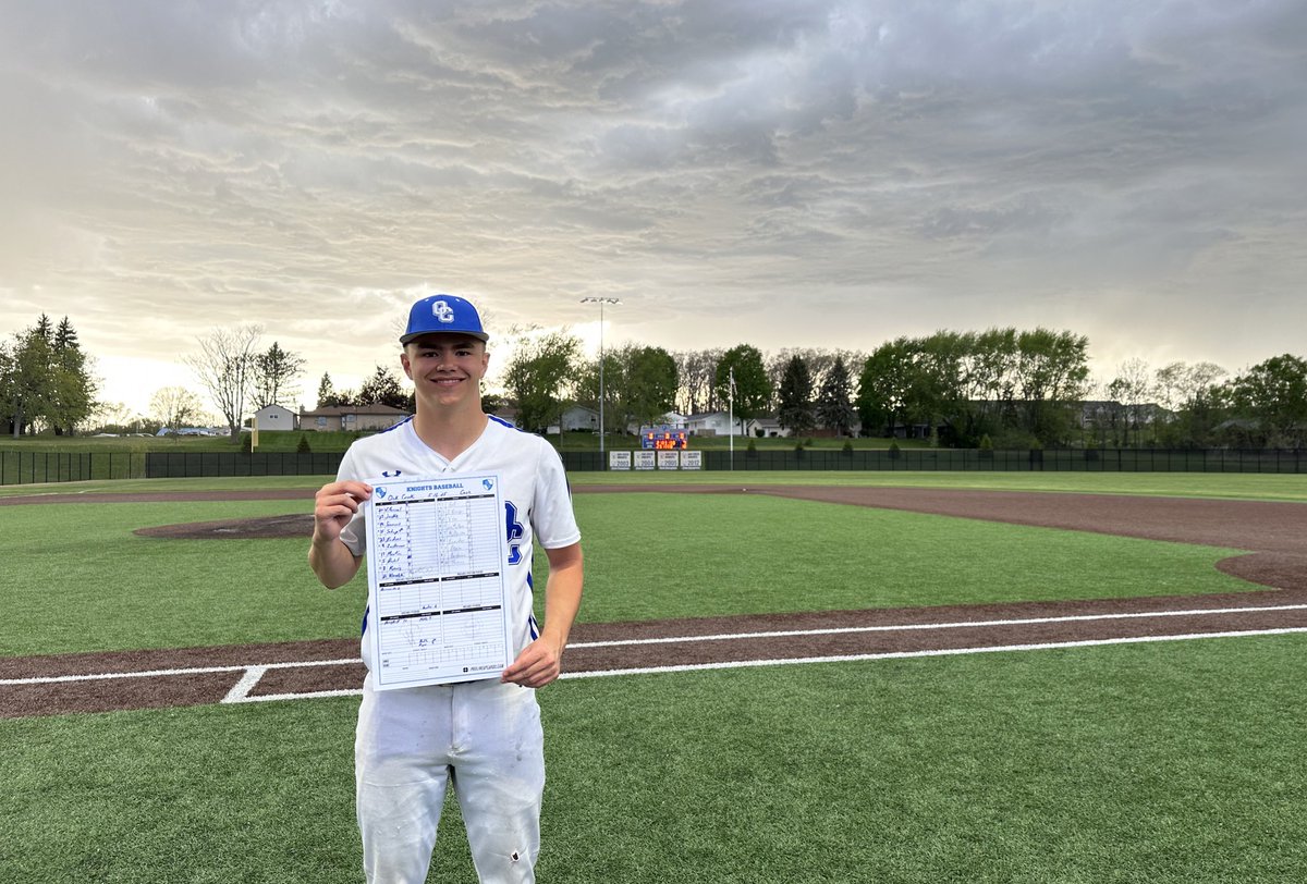 Oak Creek HS Baseball (@ocreekbaseball) on Twitter photo Final: OC 13 Case 7
<a href="/blakeulezelski1/">Blake Ulezelski</a> W, 4 IP, 2 ER, 7 K
Ben Mills, 1 2/3 IP, 4K
<a href="/Jaxvilly/">Jackson Villarreal</a> 3-4, 3B, 3R, 2RBI, 2SB
<a href="/carsondachel260/">carson dachel</a> 3-4, 2R, 2RBI
<a href="/CamJ2227/">Camden jeske</a> Jeske 2-4, 2R, 2RBI, SB
3 RBI from <a href="/nate_schopf/">nathan schopf</a> and 2 RBI from Brian Simmons. Knights move to 13-4 overall and 12-3 in SEC! Final: OC 13 Case 7
<a href="/blakeulezelski1/">Blake Ulezelski</a> W, 4 IP, 2 ER, 7 K
Ben Mills, 1 2/3 IP, 4K
<a href="/Jaxvilly/">Jackson Villarreal</a> 3-4, 3B, 3R, 2RBI, 2SB
<a href="/carsondachel260/">carson dachel</a> 3-4, 2R, 2RBI
<a href="/CamJ2227/">Camden jeske</a> Jeske 2-4, 2R, 2RBI, SB
3 RBI from <a href="/nate_schopf/">nathan schopf</a> and 2 RBI from Brian Simmons. Knights move to 13-4 overall and 12-3 in SEC!