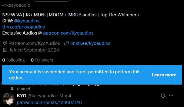 Well im banned on my other twitter so back to this one