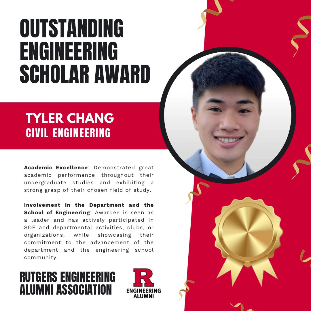 🔴🏅The REA is proud to recognize Lakshita Sharma, Dev Hudson, Hudson Yan, and Tyler Chang as 2025 Outstanding Engineering Scholars!