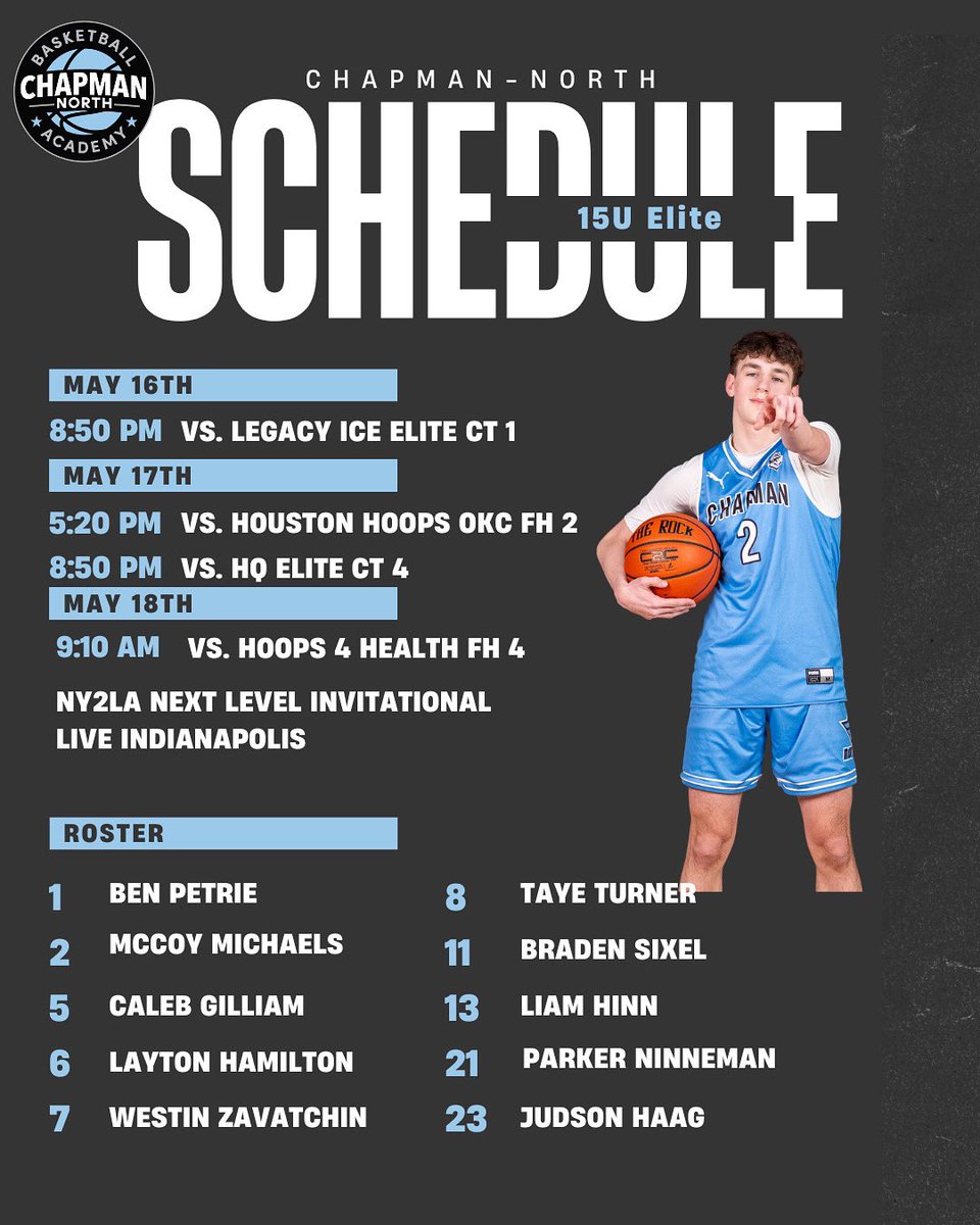 Chapman-North Basketball Academy tweet media
