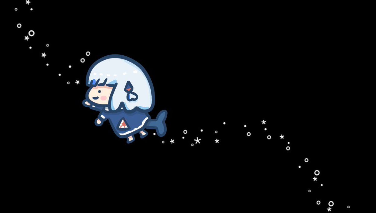 Keep swimming! 🦈 #gawrt 
･ ｡
    ∴｡　
　･ﾟ*｡. 
　　･ *ﾟ
　 ･ ﾟ*
     ･｡     
   *･｡
      *.｡ 
           ｡･
              °*. ﾟ｡
                      °*.
                      ﾟ*.
                 ｡｡ ･
             ｡ ･ﾟ
       ｡°*.
   ｡*･｡