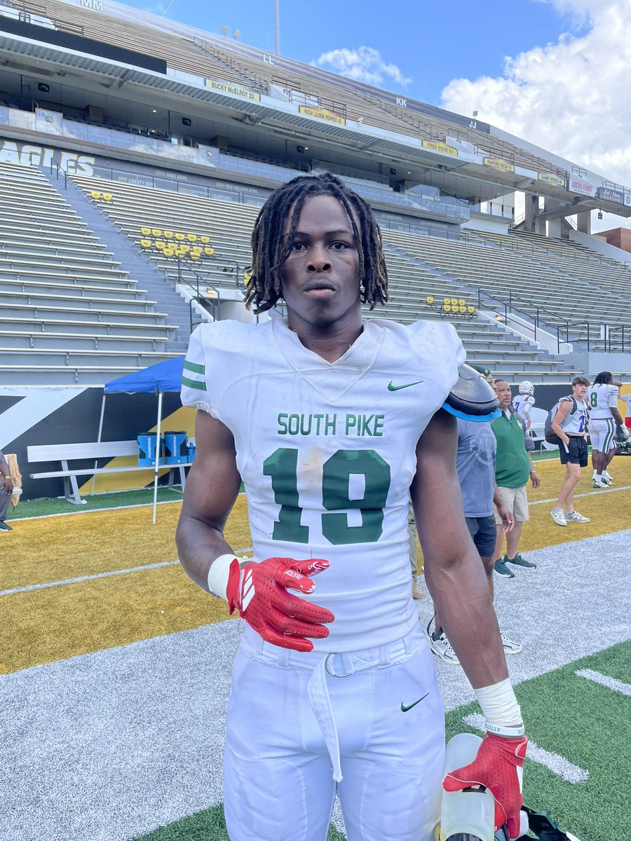 AL Recruiting (@al_recruiting) on Twitter photo 2026 EDGE that has all the potential in the world is Micah Nickerson (<a href="/MicahNickerson3/">Micah Nickerson</a>) from South Pike, Mississippi.
He looks like he will be playing in the SEC in the Fall of 2026!
Video coming when I get home!
Coverage sponsored by <a href="/mugshotsburgers/">Mugshots Grill & Bar</a> 2026 EDGE that has all the potential in the world is Micah Nickerson (<a href="/MicahNickerson3/">Micah Nickerson</a>) from South Pike, Mississippi.
He looks like he will be playing in the SEC in the Fall of 2026!
Video coming when I get home!
Coverage sponsored by <a href="/mugshotsburgers/">Mugshots Grill & Bar</a>
