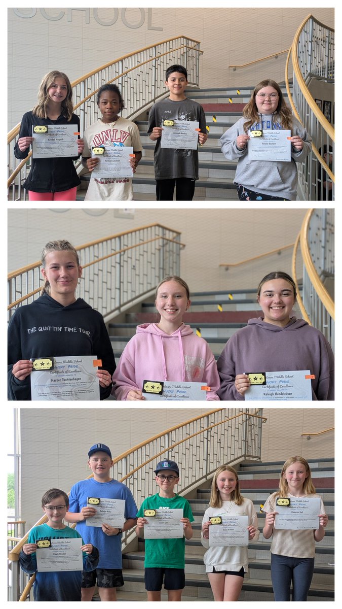 Positive Behavior Referrals! We're a bit behind posting so enjoy all the pictures!