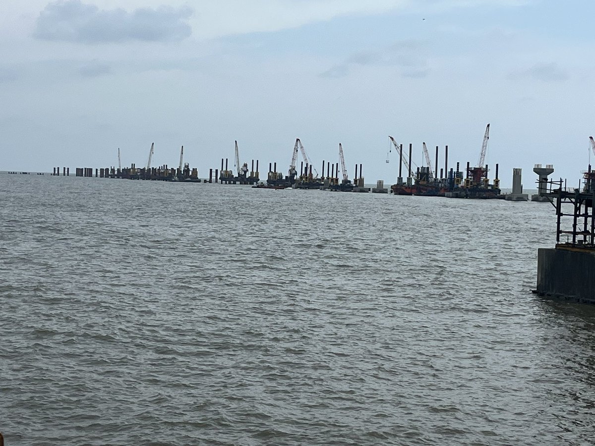Ajit Jha (@ajitjha82) on Twitter photo Visited to see ongoing construction of Bandra-Varsova Sea Link Project in Mumbai. A technology marvel and iconic projects in India being built by <a href="/Apcoinfratech/">Apco Infratech Pvt. Ltd.</a>. Visited to see ongoing construction of Bandra-Varsova Sea Link Project in Mumbai. A technology marvel and iconic projects in India being built by <a href="/Apcoinfratech/">Apco Infratech Pvt. Ltd.</a>.