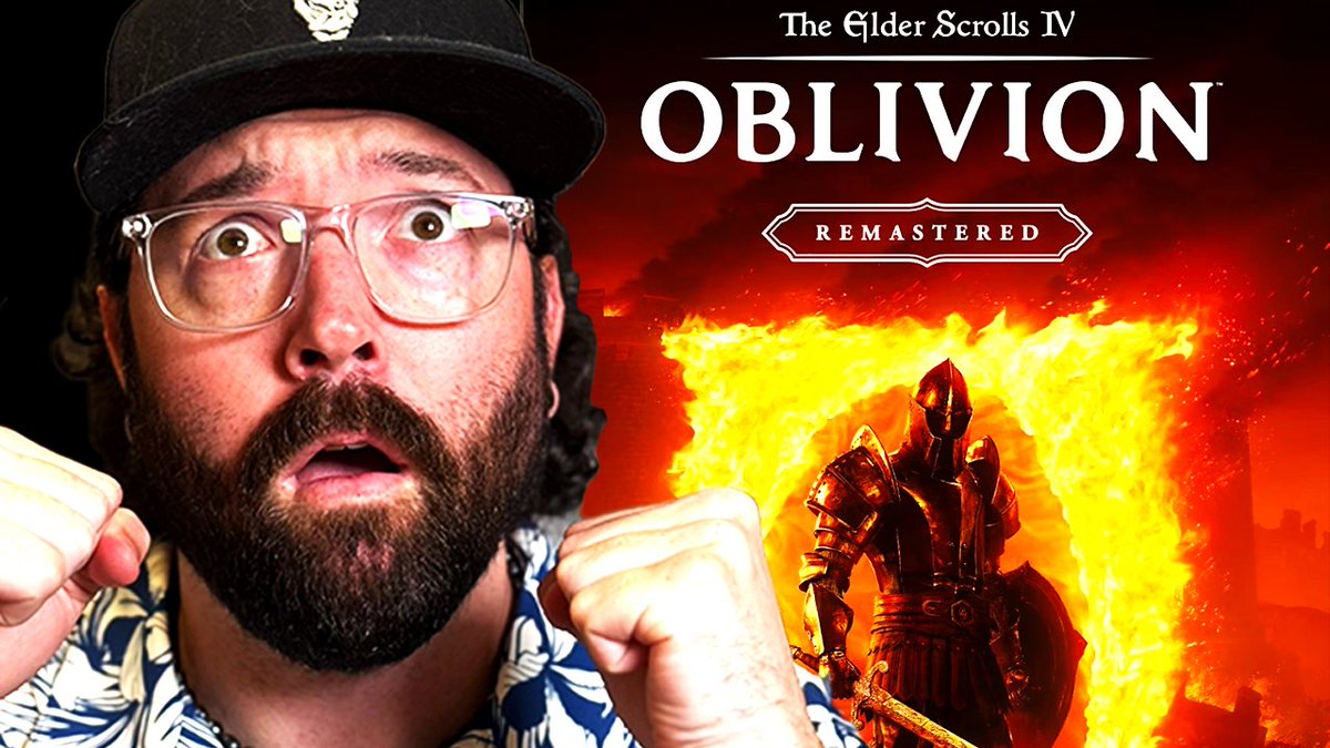 bronsolo22's tweet image. Can You Beat Oblivion: Remastered Without a Weapon?
hmmmm....click and see. #Oblivion #OblivionRemastered #elderscrolls #ESOFam