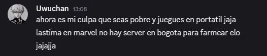 Alguien sabe algo de este usuario? creo que se llama Dan1 o ese es su amigo pero XD

Flameando porque si en ranked, tengo un fan siguiendome desde el valorant JAksjdashjdakshjd