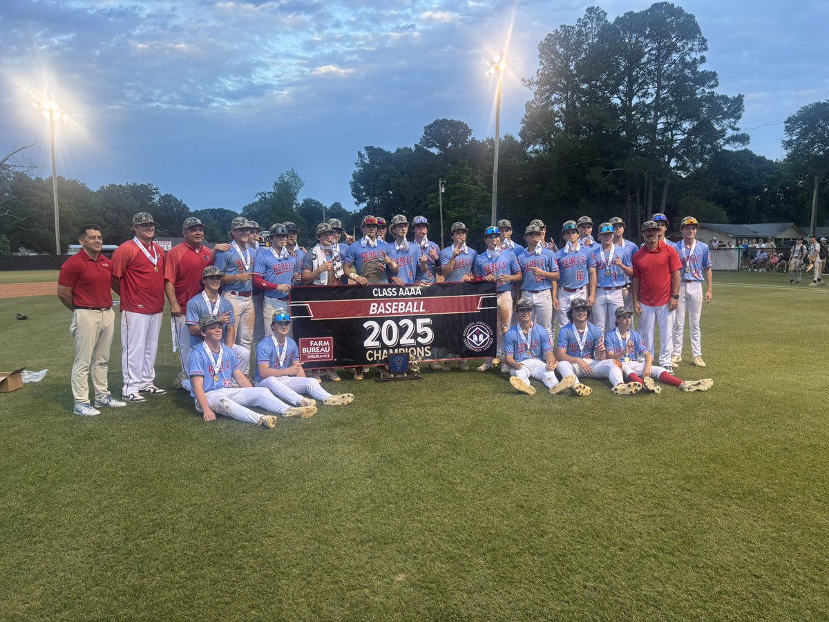 Carter Mansfield (@cmansfield32) on Twitter photo Your MAIS 4A back-to-back state champions, the Tri-County Academy Rebels!
<a href="/MCOJSports/">Madison County Journal Sports</a> <a href="/TriCountyBSB/">Tri County BSB</a> Your MAIS 4A back-to-back state champions, the Tri-County Academy Rebels!
<a href="/MCOJSports/">Madison County Journal Sports</a> <a href="/TriCountyBSB/">Tri County BSB</a>