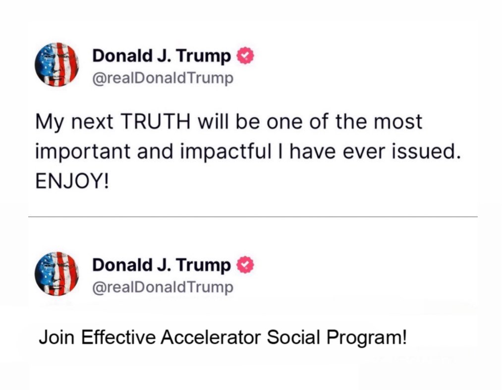 Friendly reminder from the white house😎