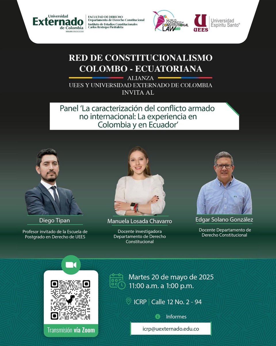 Departamento de Derecho Constitucional- UExternado tweet media