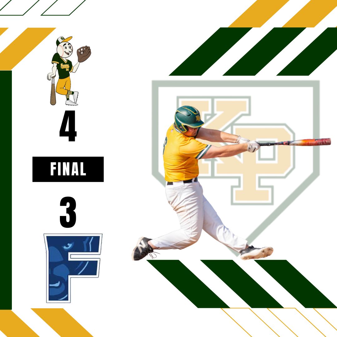 Pitching:
Pennini- 6.1IP, 8H, 2ER, 0BB, 7K
Cady- .2IP, 1K

Hitting:
Burns- 2H, 1RBI
Menendez- 1H, 1R, 1RBI
Gately- 1H, 2R
Astorino- 1H, 1RBI
Heine- 1H, 1RBI
D. Herlin- 1H
Prater- 1R

KP at Taunton Monday THS 3:45