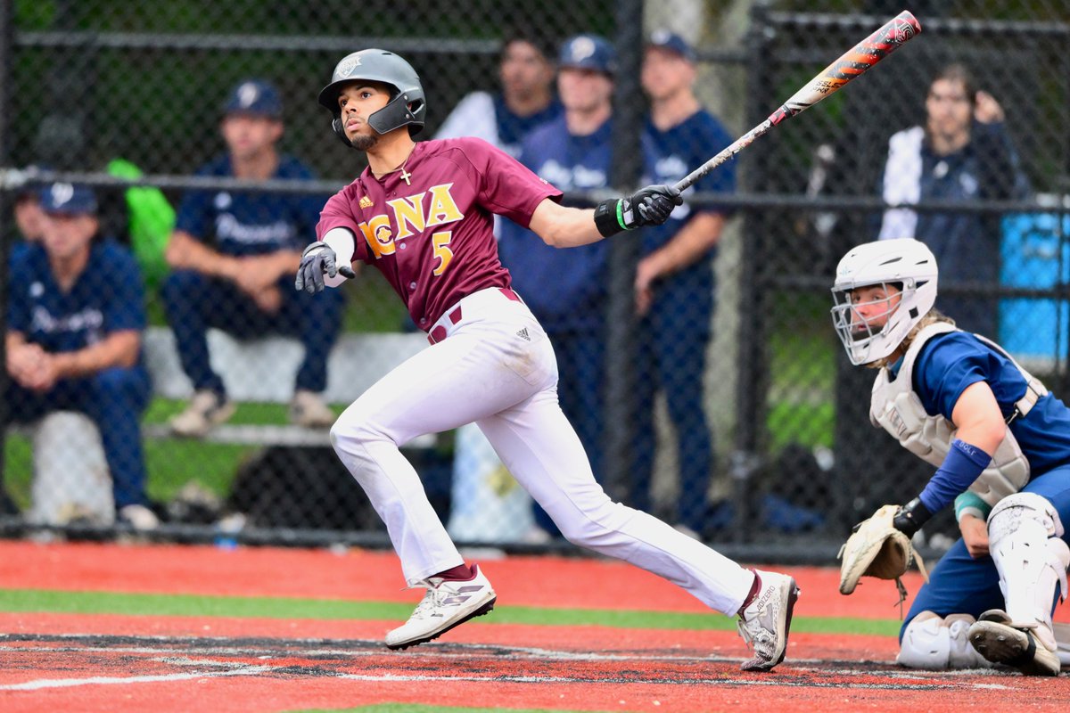 IonaBaseball's tweet image. ๐ฏ๐๐๐ ๐บ๐๐๐๐ ๐ก
The Gaels picked up the home DUB at City Park! 11 hits for the Maroon & Gold offense and just 4 hits scattered by the pitching staff!
We will honor our 16 seniors tomorrow at 1:30 p.m. for Senior Day, prior to the new 2 p.m. first pitch!
#GaelNation