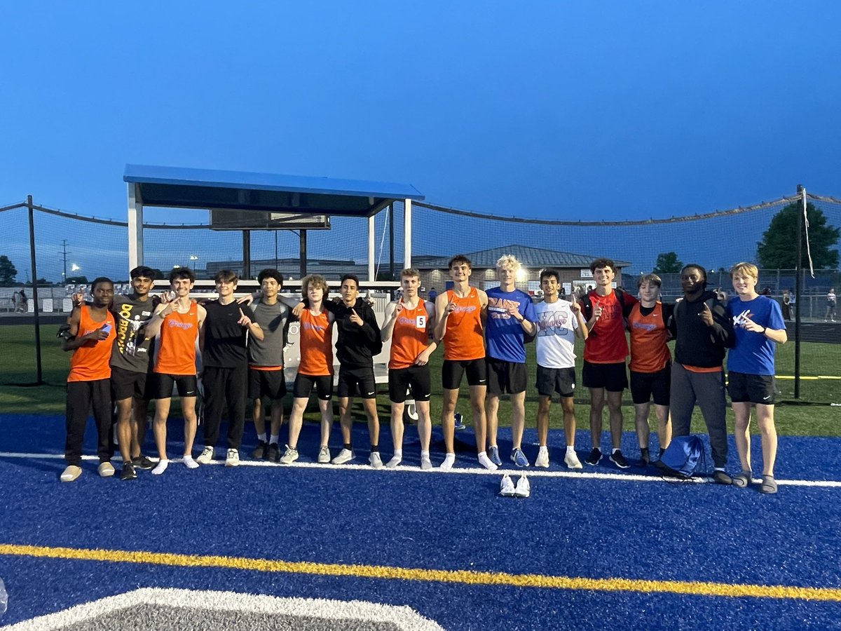 OOHSTandF's tweet photo. The Boys are your OCC Champions for the 9th straight year! Girls take 4th. Both teams had some great performances that will be highlighted tomorrow! Congrats! https://t.co/hLzmCSIxIw