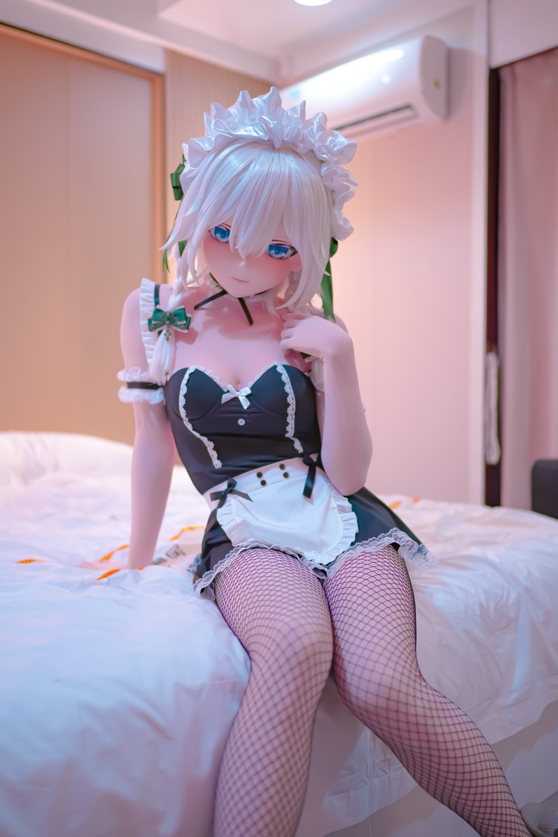 “女仆长的休息日”
#kigurumi #着ぐるみ