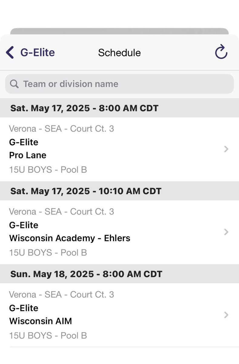 G-Elite AAU (@geliteaau) on Twitter photo Good luck to our 2028 team in Verona this weekend at <a href="/SEAFacilities/">SEA Facilities</a> Best of the Midwest. #GEON3 Good luck to our 2028 team in Verona this weekend at <a href="/SEAFacilities/">SEA Facilities</a> Best of the Midwest. #GEON3