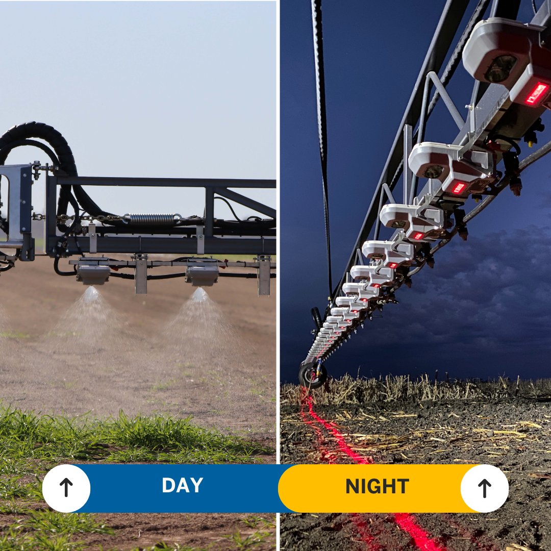 🌱 Spray day or night - your call! 😎 With WeedSeeker® 2, sensors automatically adapt to light conditions, ensuring effective spraying 24/7. 🌞🌚 

Have a chat with your local dealer today 👉🔗 loom.ly/f7hrAmQ

#SpotSpraying #Agriculture