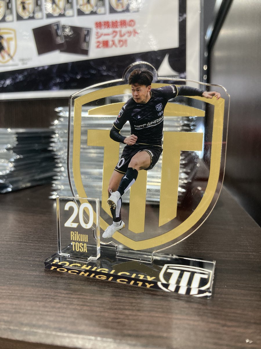 栃木シティプレイヤーズアクリルスタンド 🏆明治安田J3リーグ第13節 ⏰5/17(土) 14:00KO 🆚#FC岐阜 🏟️CITY